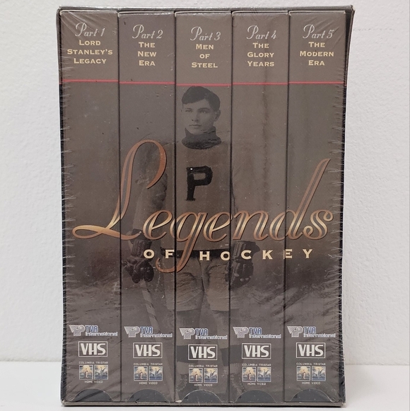 NHL 1922-23 World's Champions Legends of Hockey Series 1 VHS Tape Box Set - Picture 16 of 16